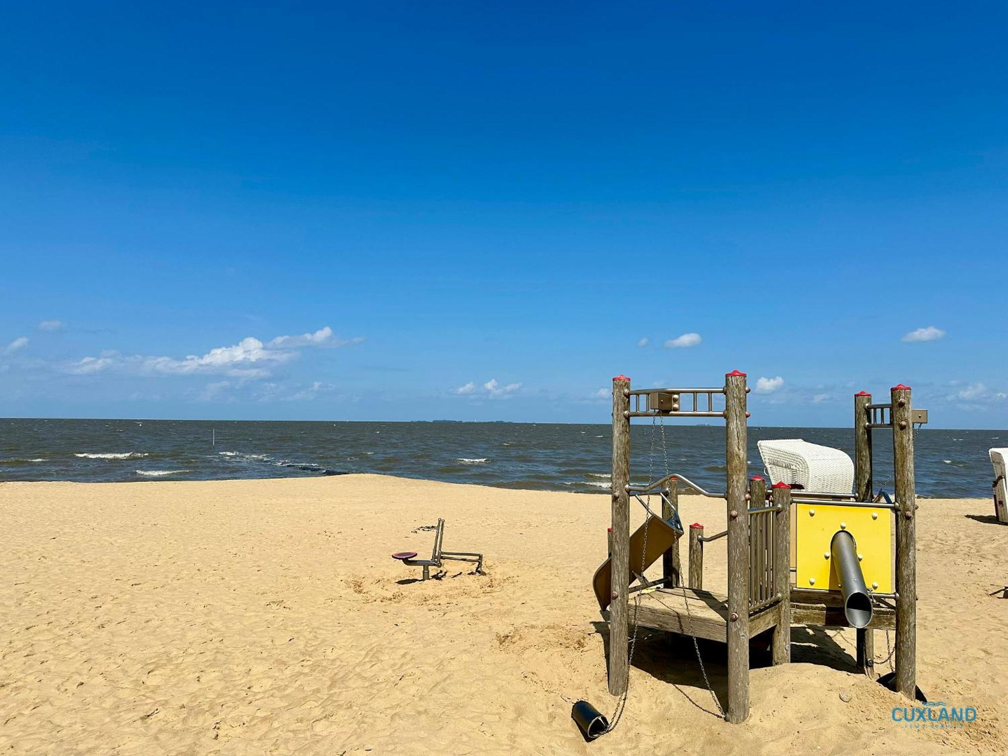 Urlaub Mit Spektakulaerer Aussicht Auf Das Wattenmeer Lägenhet Cuxhaven Exteriör bild